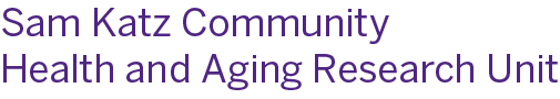 Sam Katz Community Health and Aging Research Unit Logo